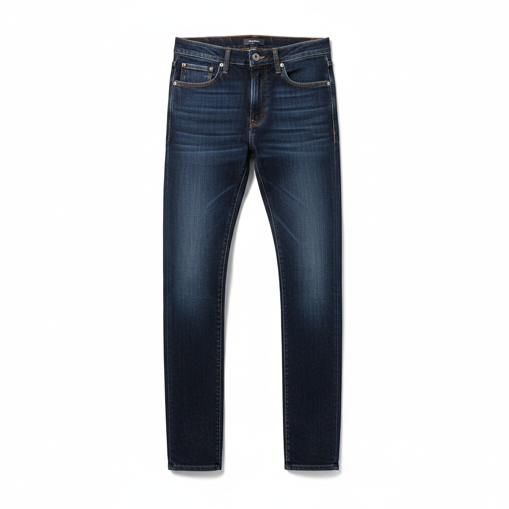 Dark Blue Regular Fit Jeans